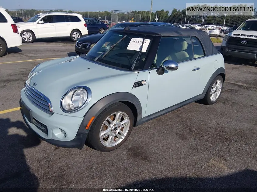 2013 Mini Convertible Cooper VIN: WMWZN3C50DT568123 Lot: 45647866