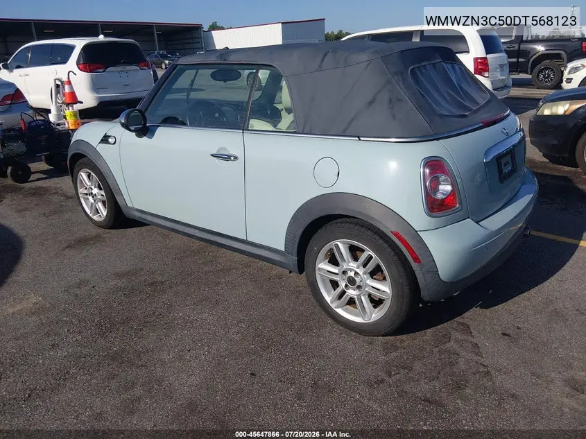 2013 Mini Convertible Cooper VIN: WMWZN3C50DT568123 Lot: 45647866