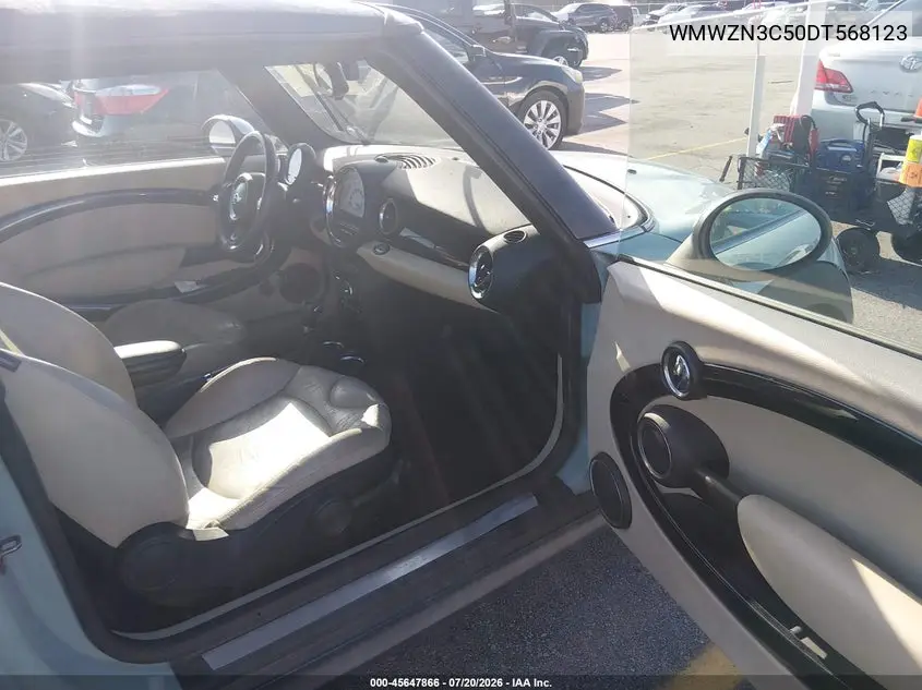 2013 Mini Convertible Cooper VIN: WMWZN3C50DT568123 Lot: 45647866