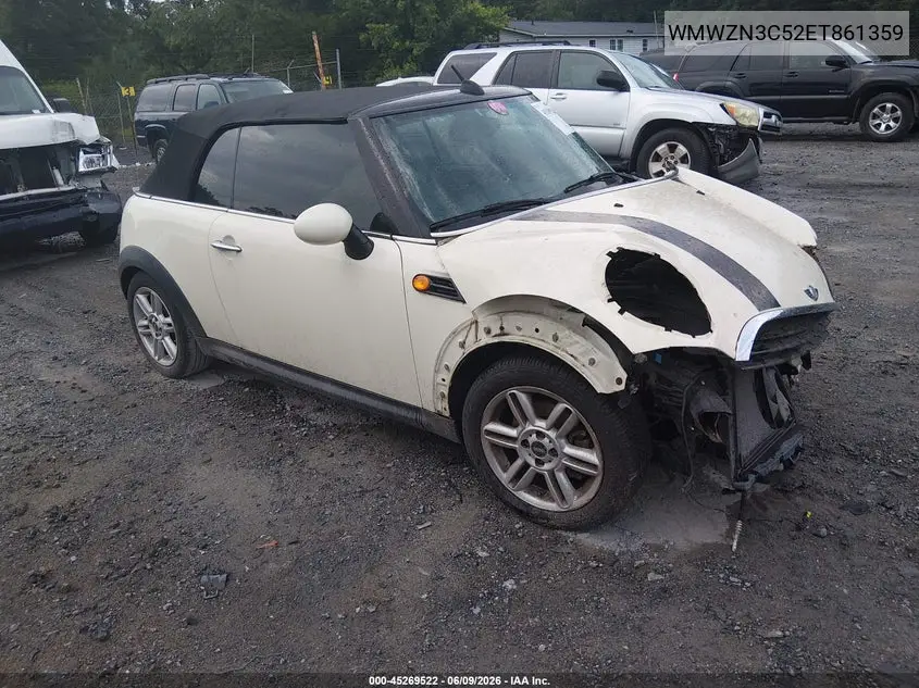 2014 Mini Convertible Cooper VIN: WMWZN3C52ET861359 Lot: 45269522