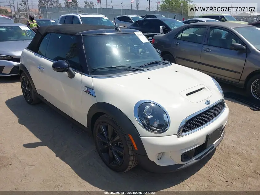2014 Mini Convertible Cooper S VIN: WMWZP3C57ET707157 Lot: 45289083
