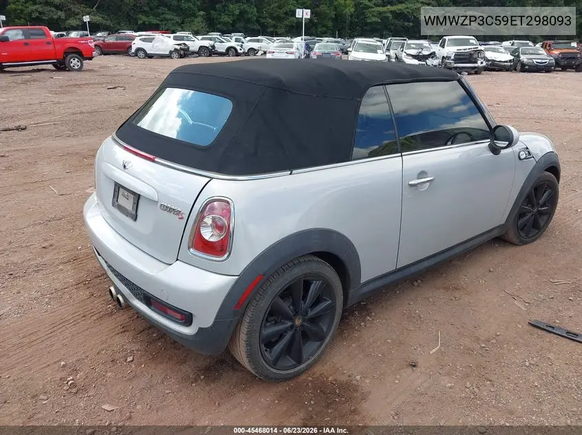 2014 Mini Convertible Cooper S VIN: WMWZP3C59ET298093 Lot: 45468014