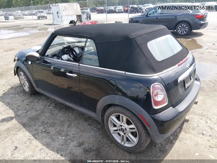 2014 Mini Convertible Cooper VIN: WMWZN3C5XET266386 Lot: 45524767