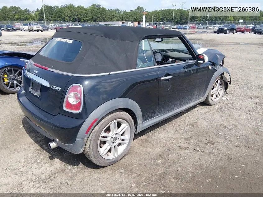 2014 Mini Convertible Cooper VIN: WMWZN3C5XET266386 Lot: 45524767