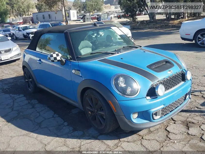 2014 Mini Convertible Cooper S VIN: WMWZP3C58ET298327 Lot: 45542092