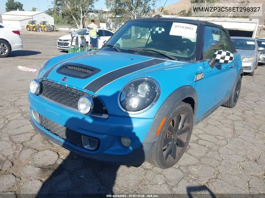 2014 Mini Convertible Cooper S VIN: WMWZP3C58ET298327 Lot: 45542092