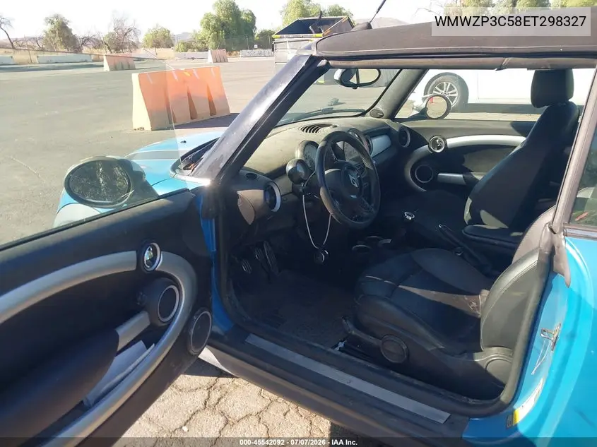 2014 Mini Convertible Cooper S VIN: WMWZP3C58ET298327 Lot: 45542092