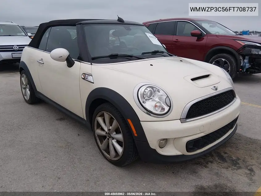 2015 Mini Convertible Cooper S VIN: WMWZP3C56FT708737 Lot: 45055962