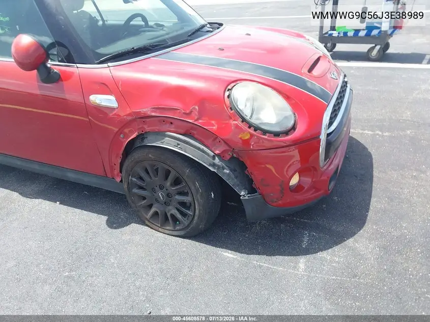 2018 Mini Convertible Cooper S VIN: WMWWG9C56J3E38989 Lot: 45608578