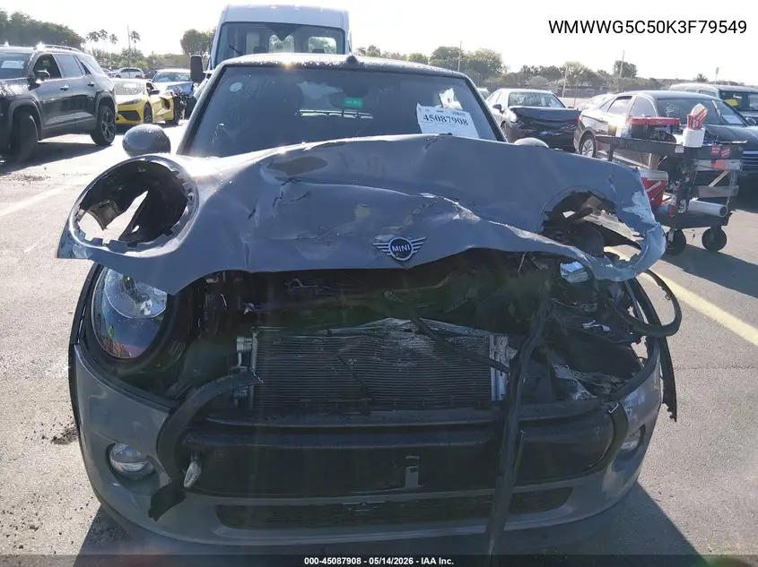 2019 Mini Convertible Cooper VIN: WMWWG5C50K3F79549 Lot: 45087908