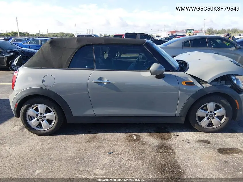 2019 Mini Convertible Cooper VIN: WMWWG5C50K3F79549 Lot: 45087908