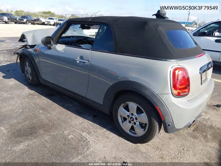 2019 Mini Convertible Cooper VIN: WMWWG5C50K3F79549 Lot: 45087908