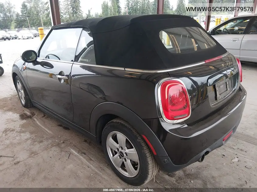 2019 Mini Convertible Cooper VIN: WMWWG5C57K3F79578 Lot: 45577955