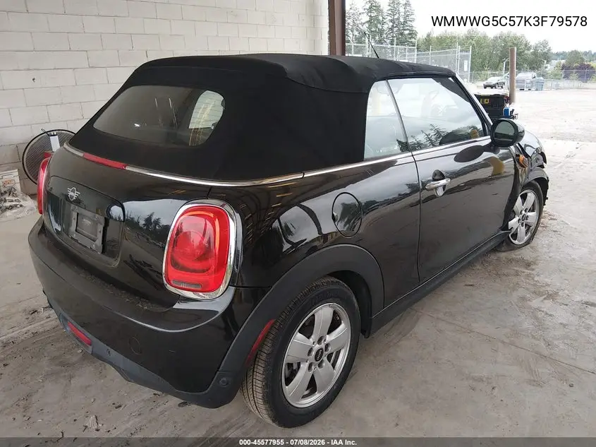 2019 Mini Convertible Cooper VIN: WMWWG5C57K3F79578 Lot: 45577955