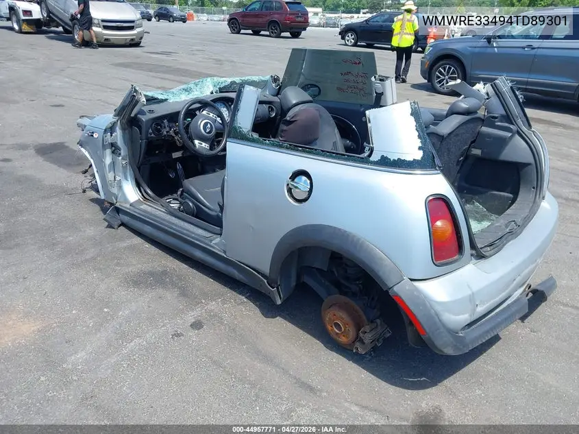 WMWRE33494TD89301 2004 Mini Cooper S