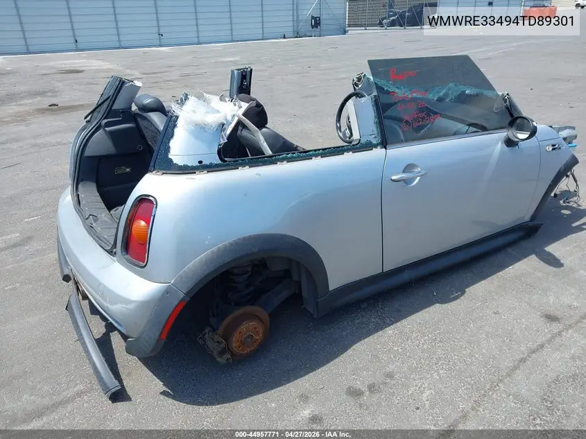 WMWRE33494TD89301 2004 Mini Cooper S