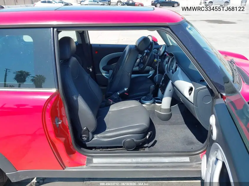 2005 Mini Cooper VIN: WMWRC33455TJ68122 Lot: 45433712