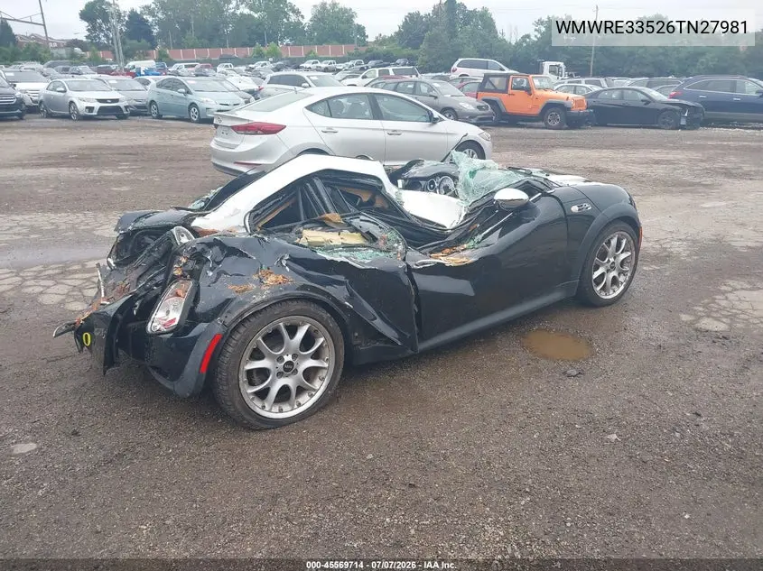 2006 Mini Cooper S VIN: WMWRE33526TN27981 Lot: 45569714