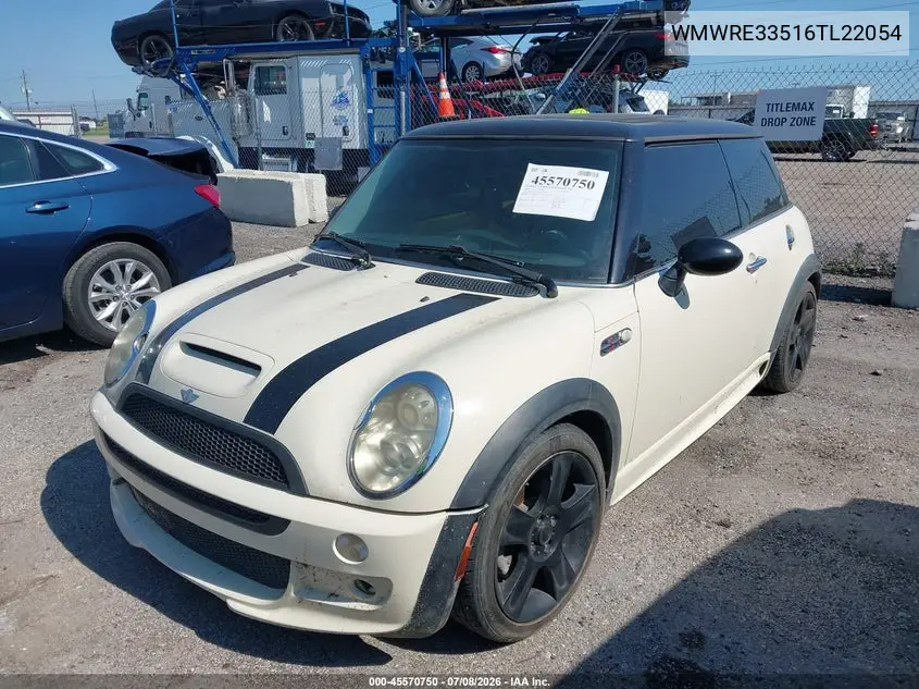 2006 Mini Cooper S VIN: WMWRE33516TL22054 Lot: 45570750