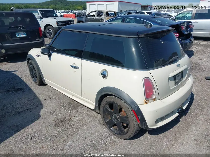 2006 Mini Cooper S VIN: WMWRE33516TL22054 Lot: 45570750