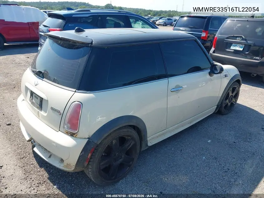 2006 Mini Cooper S VIN: WMWRE33516TL22054 Lot: 45570750