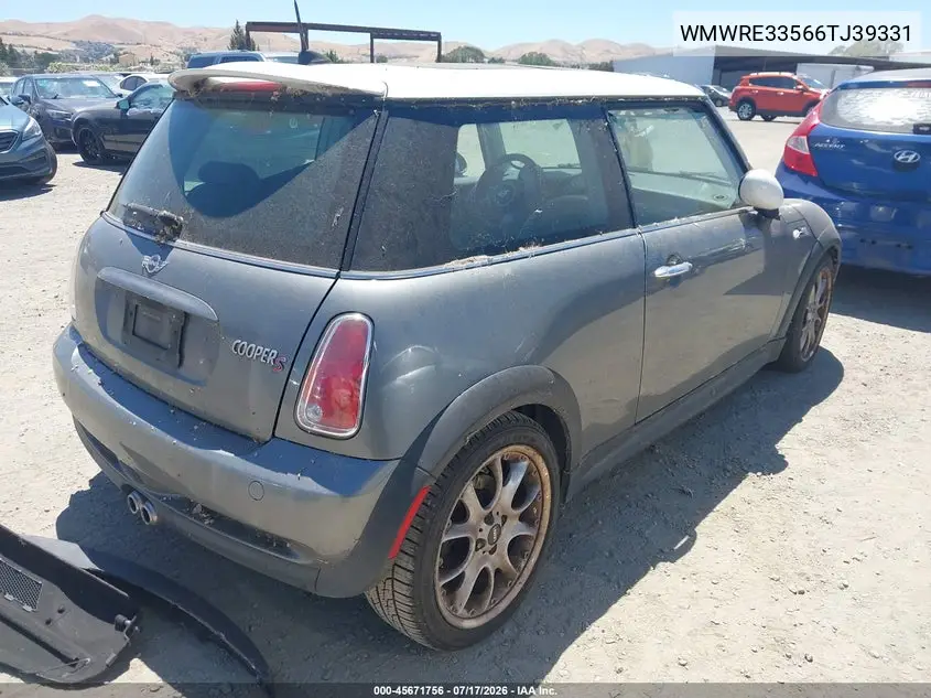 2006 Mini Cooper S VIN: WMWRE33566TJ39331 Lot: 45671756