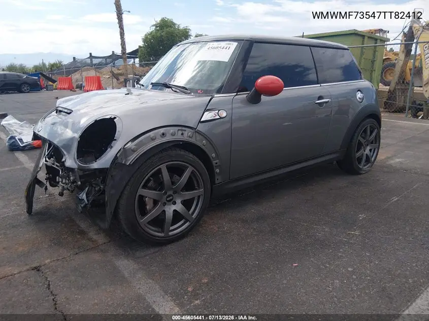 2007 Mini Cooper S VIN: WMWMF73547TT82412 Lot: 45605441