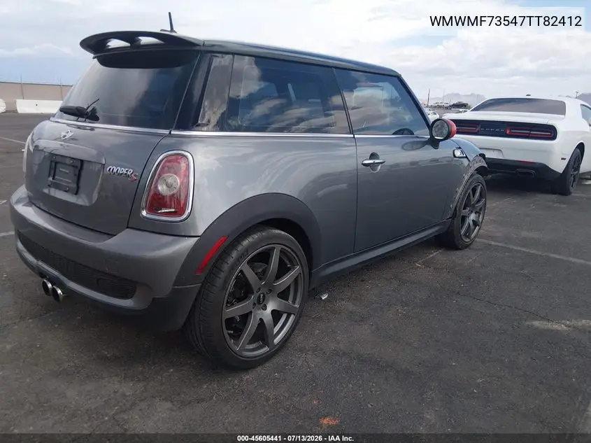2007 Mini Cooper S VIN: WMWMF73547TT82412 Lot: 45605441