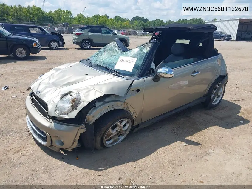 2011 Mini Cooper VIN: WMWZN3C56BT132678 Lot: 45629737