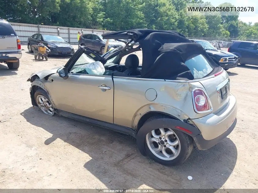 2011 Mini Cooper VIN: WMWZN3C56BT132678 Lot: 45629737