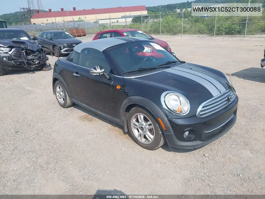 WMWSX1C52CT300088 2012 Mini Cooper