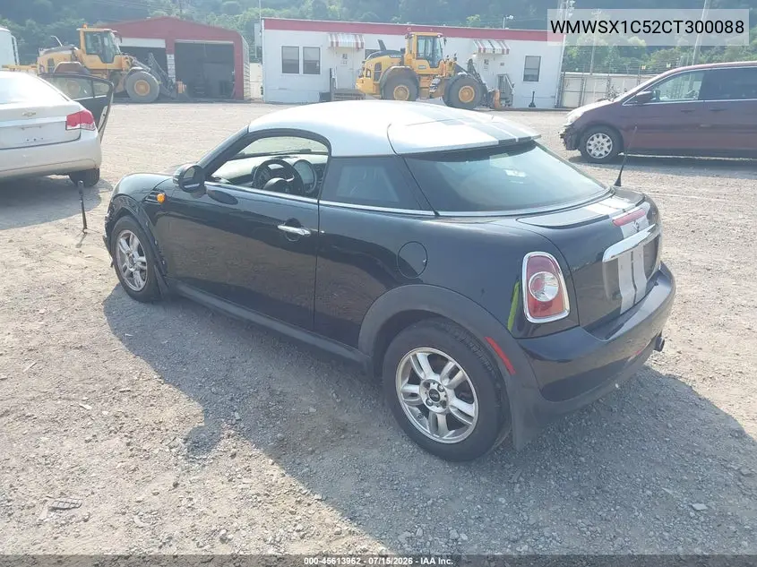 WMWSX1C52CT300088 2012 Mini Cooper
