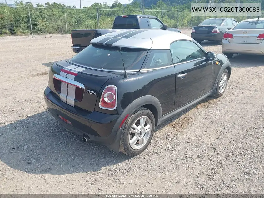 WMWSX1C52CT300088 2012 Mini Cooper