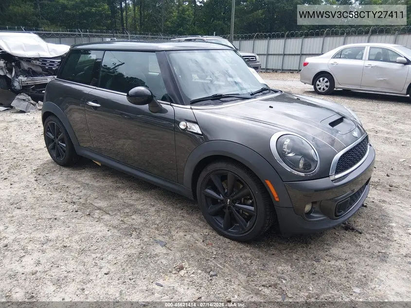 2012 Mini Cooper S VIN: WMWSV3C58CTY27411 Lot: 45621414