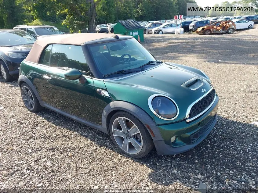 2012 Mini Cooper S VIN: WMWZP3C55CT296208 Lot: 45678095