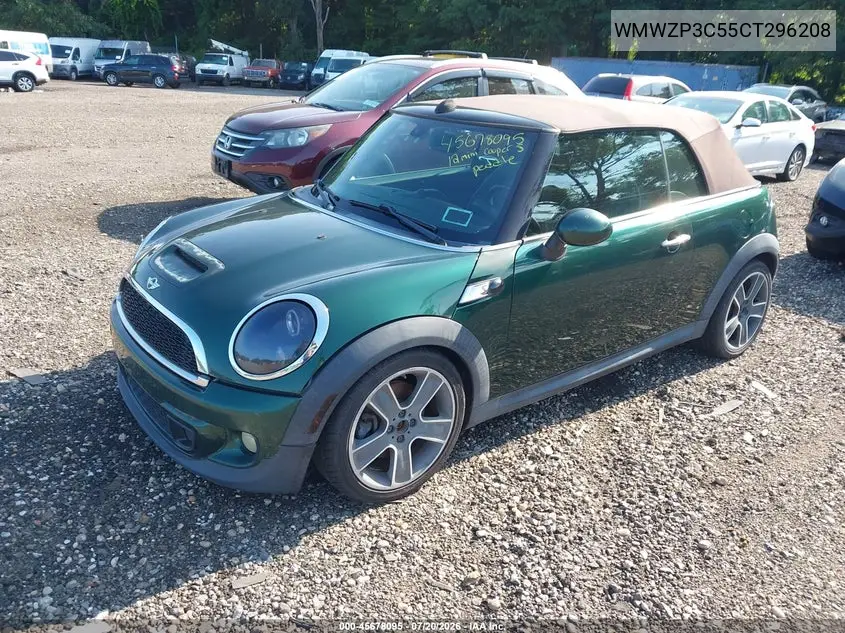 2012 Mini Cooper S VIN: WMWZP3C55CT296208 Lot: 45678095