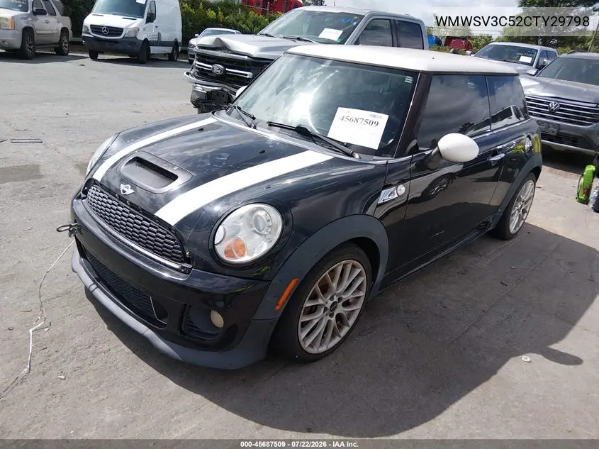 2012 Mini Cooper S VIN: WMWSV3C52CTY29798 Lot: 45687509
