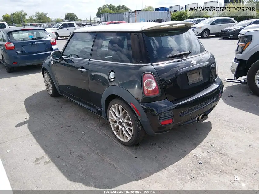 2012 Mini Cooper S VIN: WMWSV3C52CTY29798 Lot: 45687509