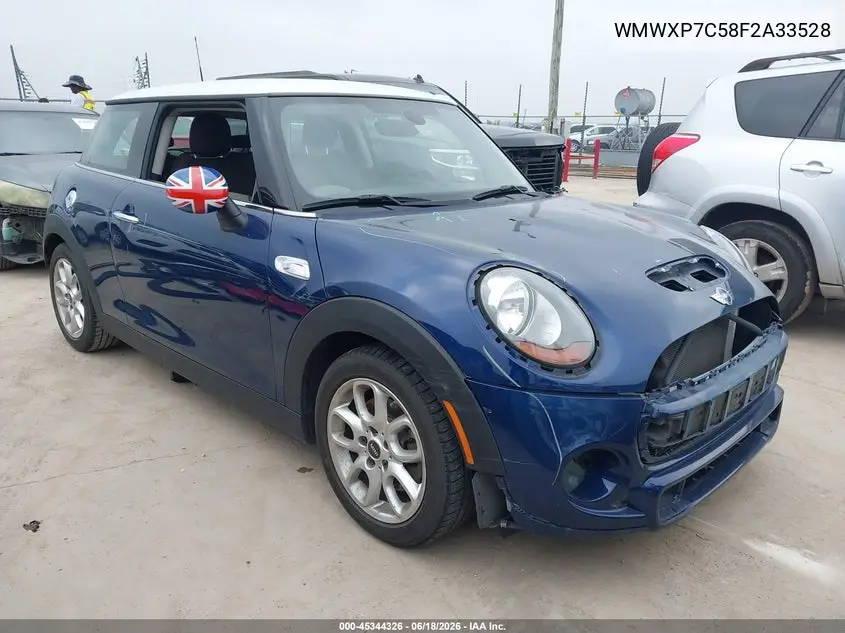 2015 Mini Hardtop Cooper S VIN: WMWXP7C58F2A33528 Lot: 45344326