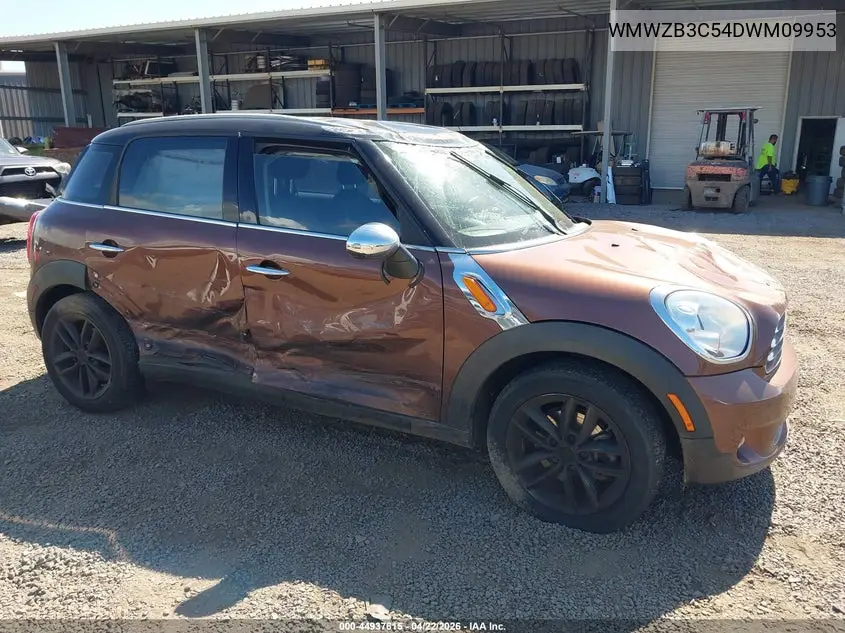 2013 Mini Countryman Cooper VIN: WMWZB3C54DWM09953 Lot: 44937615
