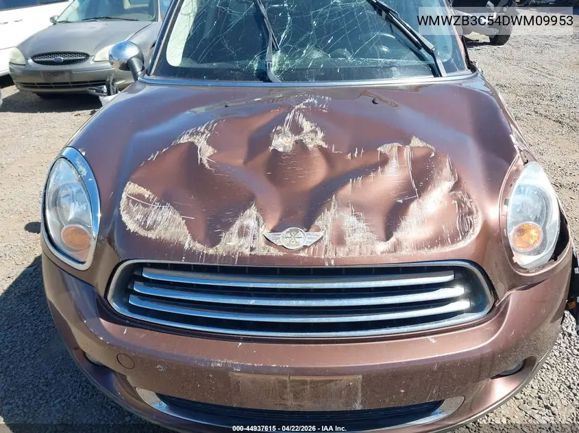 2013 Mini Countryman Cooper VIN: WMWZB3C54DWM09953 Lot: 44937615