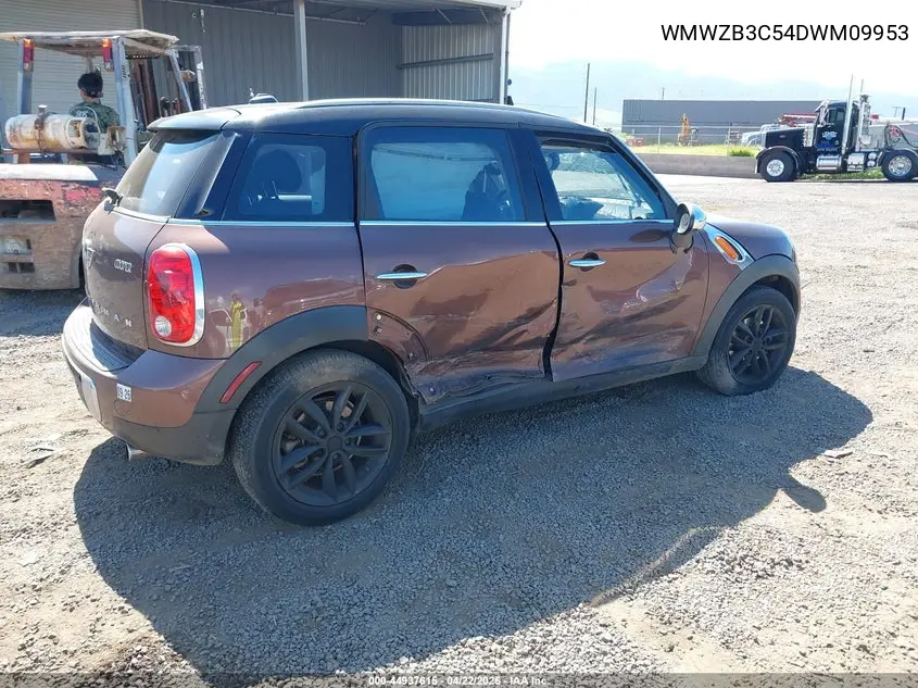 2013 Mini Countryman Cooper VIN: WMWZB3C54DWM09953 Lot: 44937615