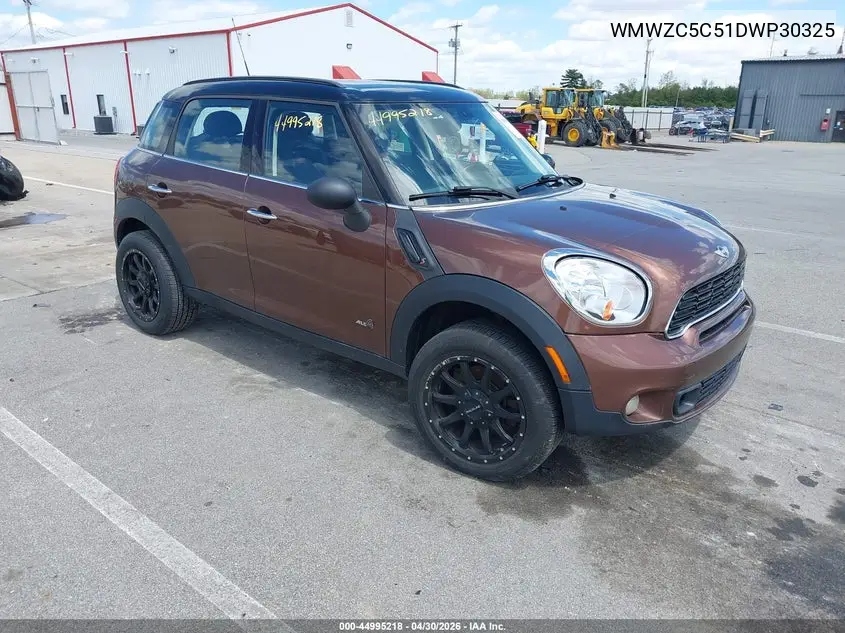 2013 Mini Countryman Cooper S VIN: WMWZC5C51DWP30325 Lot: 44995218