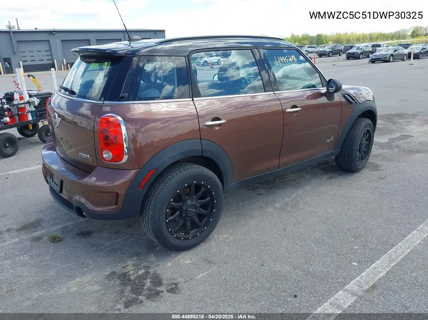 2013 Mini Countryman Cooper S VIN: WMWZC5C51DWP30325 Lot: 44995218