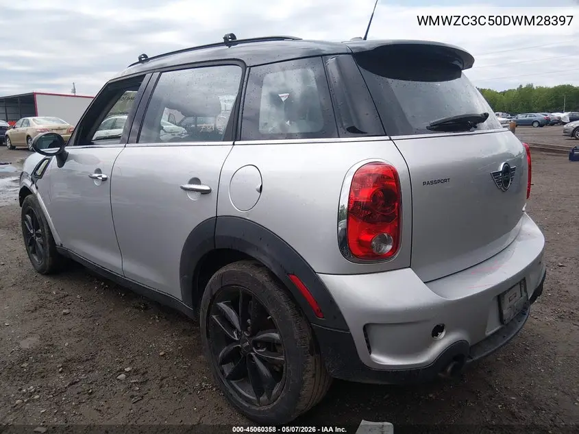 2013 Mini Countryman Cooper S VIN: WMWZC3C50DWM28397 Lot: 45060358