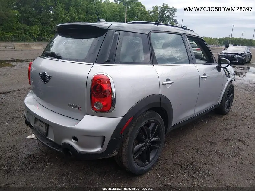 2013 Mini Countryman Cooper S VIN: WMWZC3C50DWM28397 Lot: 45060358