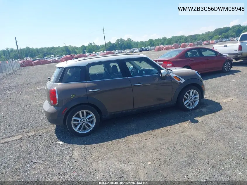 2013 Mini Countryman Cooper VIN: WMWZB3C56DWM08948 Lot: 45158843