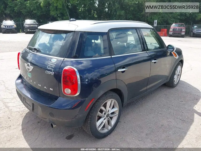 2013 Mini Countryman Cooper VIN: WMWZB3C55DWR35928 Lot: 45180290