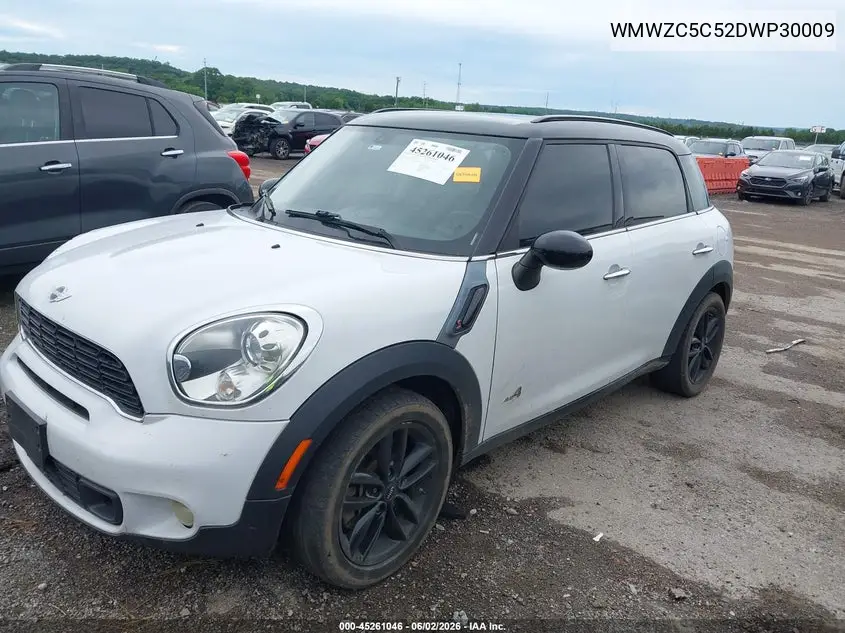 2013 Mini Countryman Cooper S VIN: WMWZC5C52DWP30009 Lot: 45261046