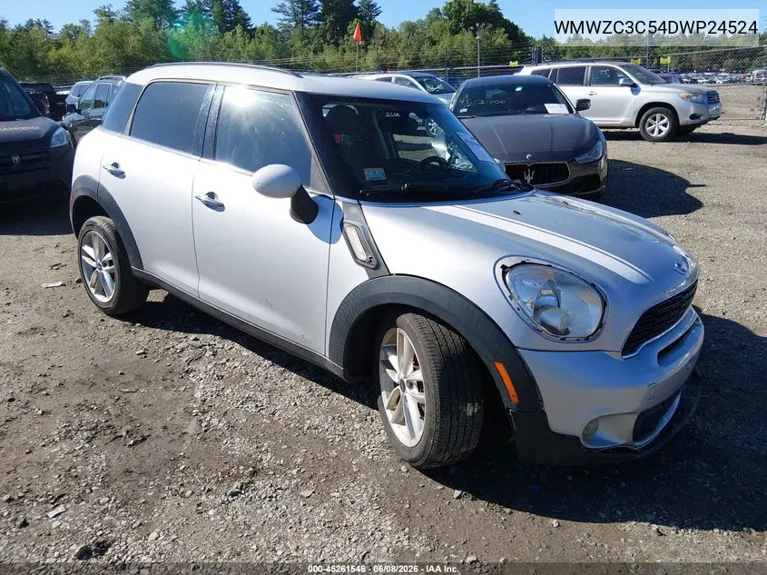 2013 Mini Countryman Cooper S VIN: WMWZC3C54DWP24524 Lot: 45261546